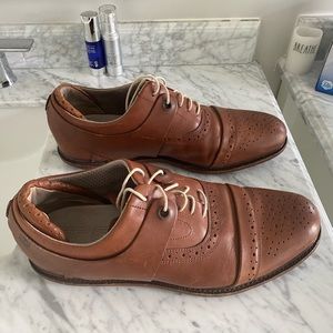 Tsubo men’s brown Oxford dress shoes